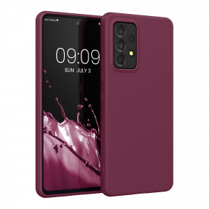 Husa Kwmobile pentru Samsung Galaxy A53 5G, Silicon, Violet, 57808.187 - Img 1