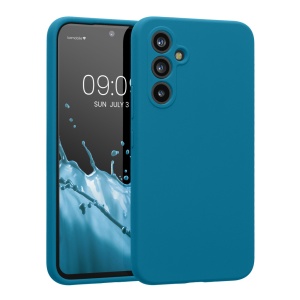 Husa Kwmobile pentru Samsung Galaxy A54 5G, Albastru, Silicon, 60795.228 - Img 1