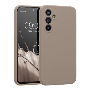 Husa Kwmobile pentru Samsung Galaxy A54 5G, Bej, Silicon, KWM000018FQ049C - Img 1