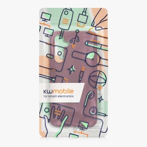 Husa Kwmobile pentru Samsung Galaxy A54 5G, Visiniu, Silicon, KWM000018FR040C - Img 7