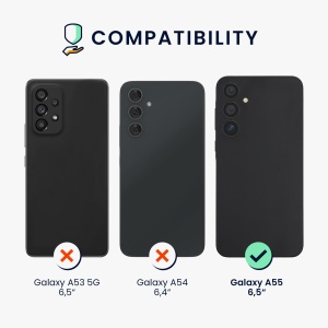 Husa Kwmobile pentru Samsung Galaxy A55, Portocaliu, Silicon, KWM000021ME007C - Img 7