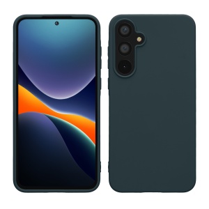 Husa Kwmobile pentru Samsung Galaxy A55, Verde inchis, Silicon, KWM000021MG012C - Img 1