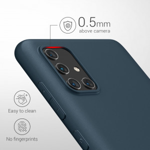 Husa Kwmobile pentru Samsung Galaxy A71, Silicon, Verde, 51208.186 - Img 4