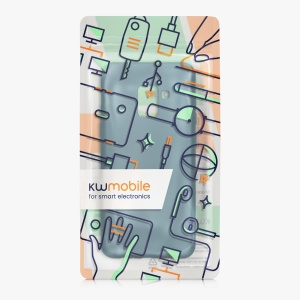 Husa Kwmobile pentru Samsung Galaxy A8 (2018), Albastru, Silicon, KWM0000093L013C - Img 7