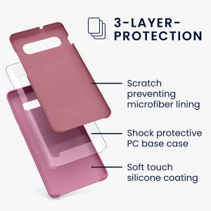 Husa Kwmobile pentru Samsung Galaxy S10 Plus, Silicon, Violet, 49028.167 - Img 3