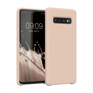 Husa kwmobile pentru Samsung Galaxy S10, Silicon, Roz, 47732.225 - Img 1