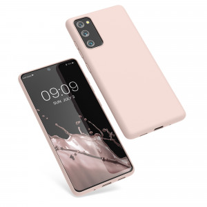 Husa Kwmobile pentru Samsung Galaxy S20 FE, Silicon, Roz, 53604.225 - Img 2