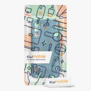 Husa Kwmobile pentru Samsung Galaxy S21 FE, Albastru, Silicon, KWM000013FE015C - Img 7