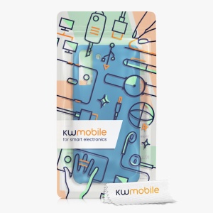 Husa Kwmobile pentru Samsung Galaxy S21 Plus, Albastru, Silicon, 54066.228 - Img 7