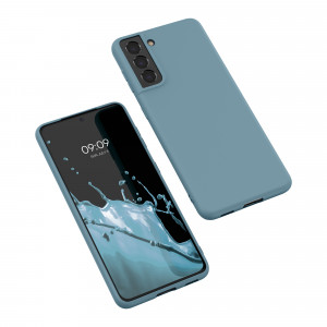 Husa Kwmobile pentru Samsung Galaxy S21, Silicon, Verde, 54055.207 - Img 2
