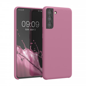 Husa Kwmobile pentru Samsung Galaxy S21, Silicon, Violet, 54056.167 - Img 1