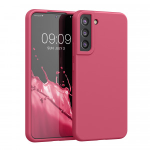 Husa Kwmobile pentru Samsung Galaxy S22 Plus, Silicon, Roz, 56761.238 - Img 1