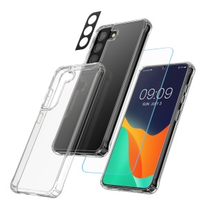 Husa Kwmobile pentru Samsung Galaxy S22 Plus, Transparent, Silicon, KWM000021LV001C - Img 2