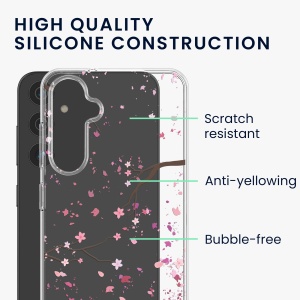 Husa Kwmobile pentru Samsung Galaxy S23 FE, Roz/Transparent, Silicon, KWM000021PQ002C - Img 7