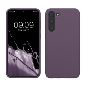 Husa Kwmobile pentru Samsung Galaxy S23 Plus, Mov inchis, Silicon, KWM000017WC047C - Img 1