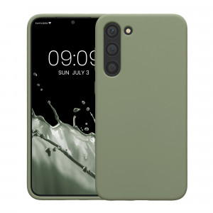Husa kwmobile pentru Samsung Galaxy S23 Plus, Silicon, Verde, 60274.172 - Img 2