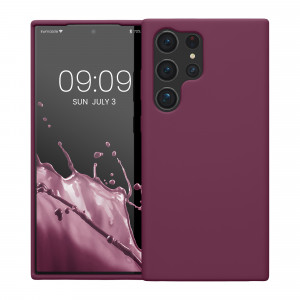 Husa Kwmobile pentru Samsung Galaxy S23 Ultra, Violet, Silicon, 60275.187 - Img 2