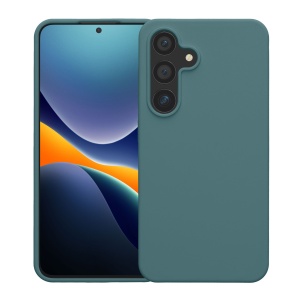 Husa Kwmobile pentru Samsung Galaxy S24, Verde inchis, Silicon, KWM000021KW015C - Img 2