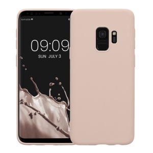 Husa Kwmobile pentru Samsung Galaxy S9, Crem, Silicon, KWM000008OR022C - Img 2