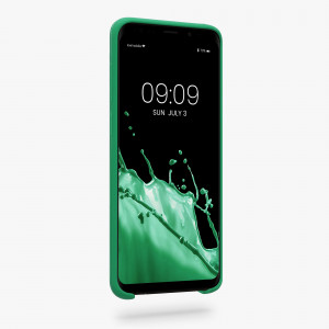 Husa Kwmobile pentru Samsung Galaxy S9 Plus, Silicon, Verde, 44183.227 - Img 3