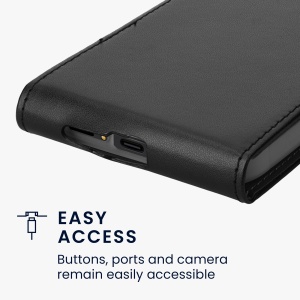 Husa Kwmobile pentru Samsung Galaxy Xcover 7, Negru, Piele ecologica/Silicon, KWM000021VQ001C - Img 3