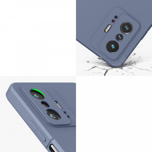 Husa Kwmobile pentru Xiaomi 11T/11T Pro, Silicon, Albastru, 56573.12 - Img 8
