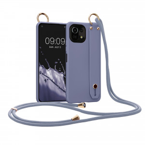 Husa Kwmobile pentru Xiaomi Mi 11 Lite 5G/11 Lite 5G NE, Silicon, Albastru, 57331.130 - Img 1