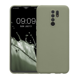 Husa Kwmobile pentru Xiaomi Redmi 9, Verde, Silicon, KWM000011MN020C - Img 2