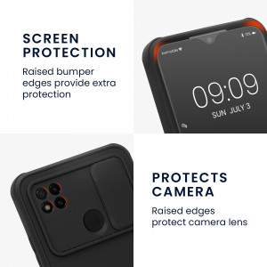 Husa Kwmobile pentru Xiaomi Redmi 9C, Silicon, Negru, 57391.01 - Img 4