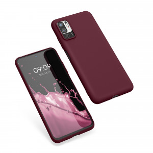 Husa Kwmobile pentru Xiaomi Redmi Note 10 5G, Silicon, Rosu, 54947.187 - Img 2