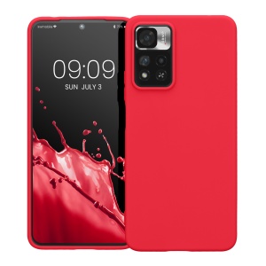 Husa Kwmobile pentru Xiaomi Redmi Note 11 Pro Plus 5G/Note 11 Pro Plus 5G, Roz, Silicon, KWM000015PY014C - Img 2