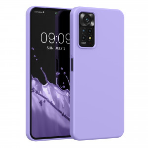 Husa Kwmobile pentru Xiaomi Redmi Note 11 Pro/Redmi Note 11 Pro 5G, Silicon, Mov, 57373.108 - Img 1