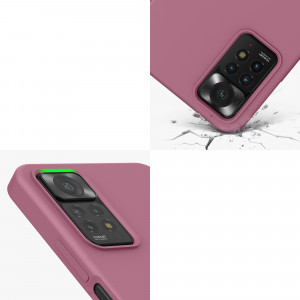 Husa Kwmobile pentru Xiaomi Redmi Note 11 Pro/Redmi Note 11 Pro 5G, Silicon, Violet, 57373.167 - Img 8