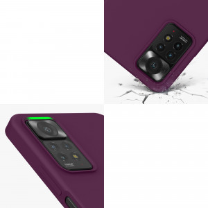 Husa Kwmobile pentru Xiaomi Redmi Note 11 Pro/Redmi Note 11 Pro 5G, Silicon, Violet, 57373.187 - Img 8
