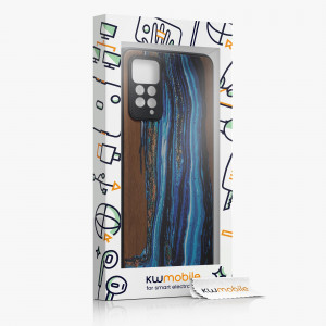 Husa kwmobile pentru Xiaomi Redmi Note 11 Pro/Redmi Note 11 Pro 5G/Redmi Note 12 Pro , Lemn, Multicolor, 57381.13 - Img 8