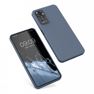 Husa kwmobile pentru Xiaomi Redmi Note 11 Pro/Redmi Note 11 Pro 5G/Redmi Note 12 Pro , Silicon, Gri, 57373.12 - Img 2