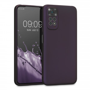 Husa Kwmobile pentru Xiaomi Redmi Note 11/Redmi Note 11s, Silicon, Mov, 58651.115 - Img 1