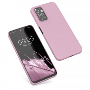 Husa kwmobile pentru Xiaomi Redmi Note 11/Redmi Note 11S, Silicon, Roz, 57368.10 - Img 2