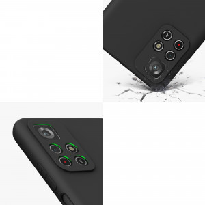 Husa Kwmobile pentru Xiaomi Redmi Note 11S 5G/Poco M4 Pro 5G, Silicon, Negru, 57024.01 - Img 8