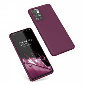 Husa Kwmobile pentru Xiaomi Redmi Note 11S 5G/Poco M4 Pro 5G, Silicon, Violet, 57024.187 - Img 2
