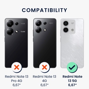 Husa Kwmobile pentru Xiaomi Redmi Note 13, Albastru, Silicon, KWM000020LL007C - Img 5