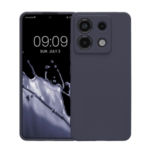 Husa Kwmobile pentru Xiaomi Redmi Note 13 Pro 5G, Albastru inchis, Silicon, KWM000020LD005C - Img 2