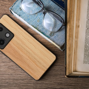 Husa Kwmobile pentru Xiaomi Redmi Note 13 Pro 5G, Maro, Lemn/Silicon, KWM000020LJ002C - Img 3