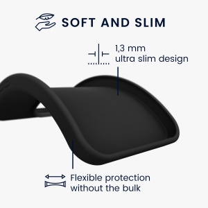 Husa Kwmobile pentru Xiaomi Redmi Note 13 Pro 5G/Poco X6, Negru, Silicon, KWM000020LD001C - Img 5