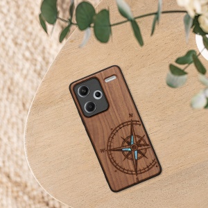 Husa Kwmobile pentru Xiaomi Redmi Note 13 Pro Plus 5G, Maro, Lemn/Silicon, KWM000020KL004C - Img 5