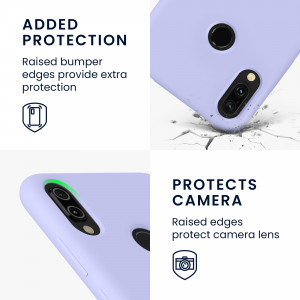 Husa Kwmobile pentru Xiaomi Redmi Note 7/Redmi Note 7 Pro, Silicon, Mov, 48714.139 - Img 4