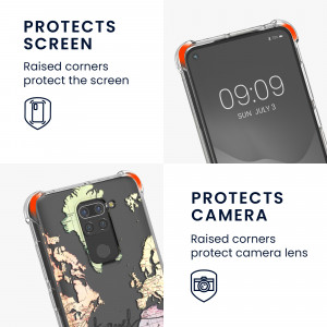 Husa Kwmobile pentru Xiaomi Redmi Note 9, Silicon, Multicolor, 53146.06 - Img 4