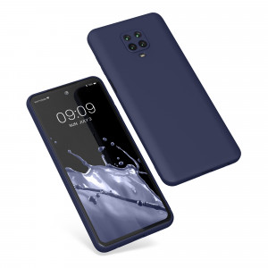 Husa Kwmobile pentru Xiaomi Redmi Note 9S/Redmi Note 9 Pro/Redmi Note 9 Pro Max, Silicon, Albastru, 56562.186 - Img 2
