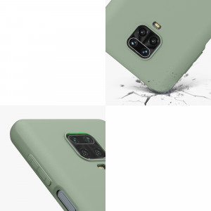 Husa Kwmobile pentru Xiaomi Redmi Note 9S/Redmi Note 9 Pro/Redmi Note 9 Pro Max, Silicon, Verde, 52140.172 - Img 8