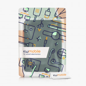 Husa pentru Amazon Kindle Paperwhite 11, Kwmobile, Verde, Textil, 56259.78 - Img 7